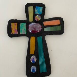 Multicolored cross